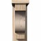 Ekena Millwork Newport Smooth Corbel w/Backplate, Douglas Fir, 5 1/2"W x 14"D x 14"H COR06X14X14NEW01SDF - alternate 4